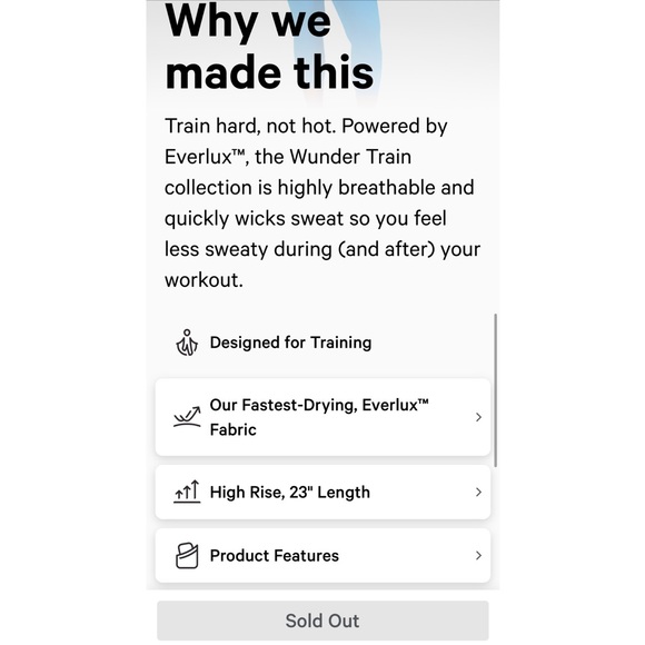 Lululemon Wunder Train High-Rise Crop 33” - Picture 5 of 5